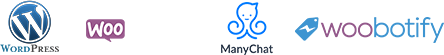 wordpress woocommerce manychat woobotify
